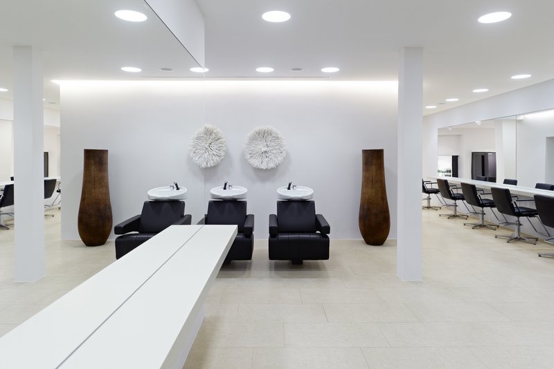 DEU, Heilbronn, Friseursalon, Architekten: Mattes Sekiguchi Partner Architekten, Fertigstellung: 2010, DIGITAL 100 MB 8 Bit. - ©Zooey Braun; Veroeffentlichung nur gegen Honorar, Urhebervermerk und Beleg / permission required for reproduction, mention of 