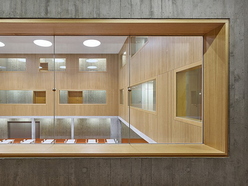 DEU, Kusterdingen, Firstwald-Gymnasium, Klumpp+Klumpp Architekten , Fertigstellung: 2015 , DIGITAL 100 MB 8 Bit. - ©Zooey Braun; Veroeffentlichung nur gegen Honorar, Urhebervermerk und Beleg / permission required for reproduction, mention of copyright, c