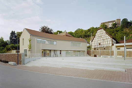 Neue Ortsmitte in Werbach-Gamburg - Dorfgemeinschaftshaus und Dorfplatz