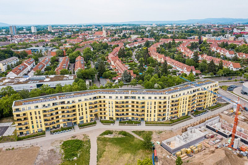 ECA Siedlung Freiburg Schildacker, Stadtbau Freiburg, 1. Bauabschnitt, ASTOC ARCHITECTS AND PLANNERS