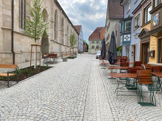 Neugestaltung Heiligkreuzort, 1. Bauabschnitt