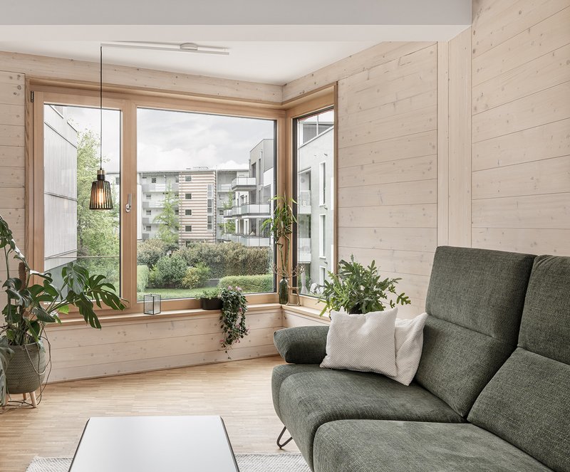 Architekturfotos vom Projekt Eckbaum für Thoma Holz