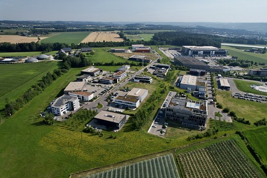 Eingrünung Gewerbegebiet Erlen