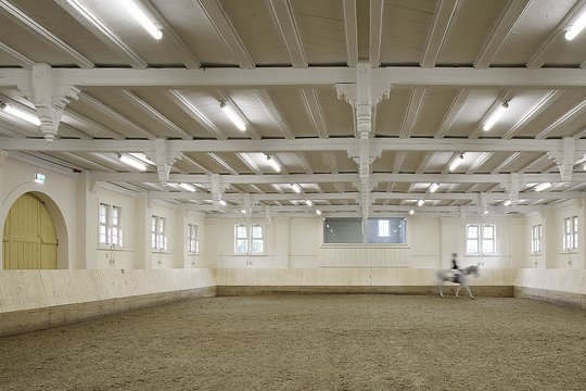 Historische Reithalle Marbach, Gebäude Nr. 13, Sanierung und Umbau zur Versammlungsstätte<br/>Haupt- und Landgestüt Marbach