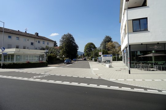 Umgestaltung der Seitenbereiche der Ortsdurchfahrt Stegen im Zuge der Ortskernsanierung