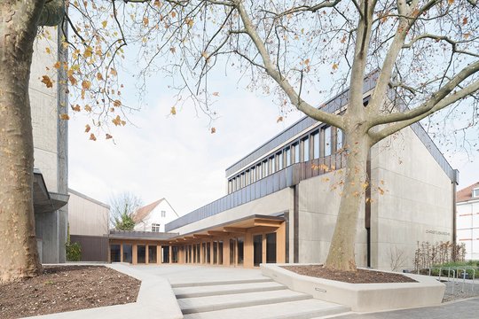 Umgestaltung Christuskirche und Gemeindehaus mit Vorplatz