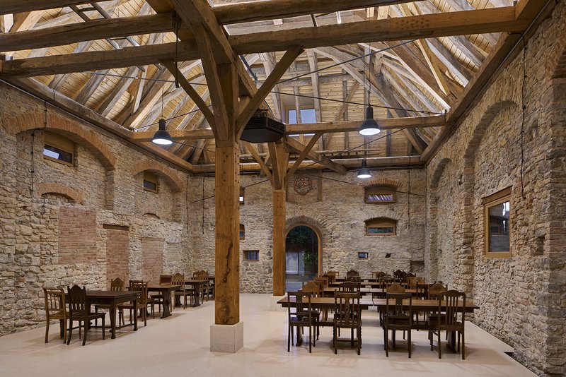 Umbau und Erweiterung  Zehntscheuer Karlsdorf

Architektur:
PIA Architekten GmbH      
Karlstr. 21a	
76133 Karlsruhe
www.pia-architekten.de