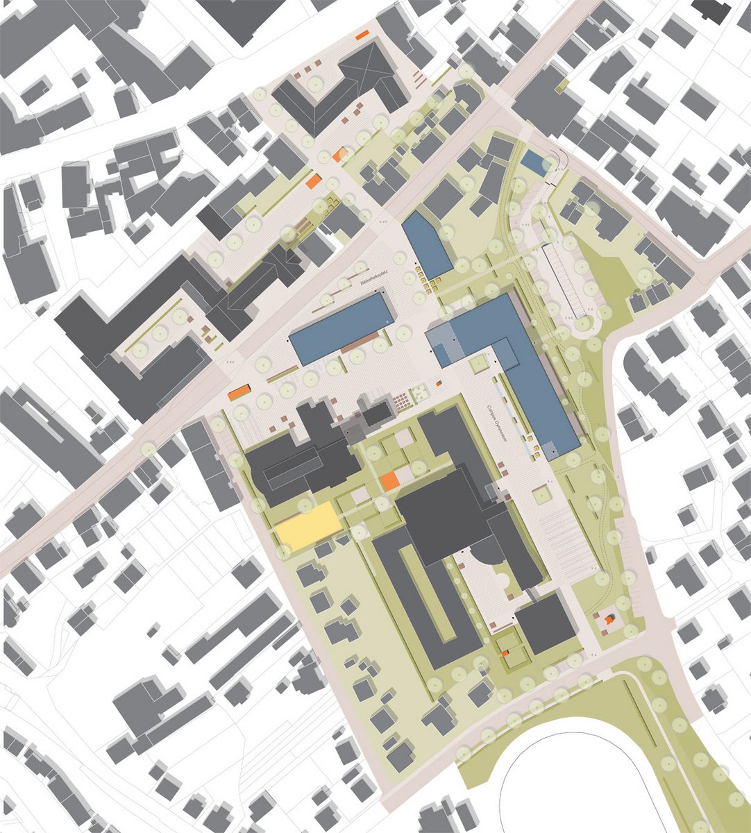 Martin Wolf Lageplan