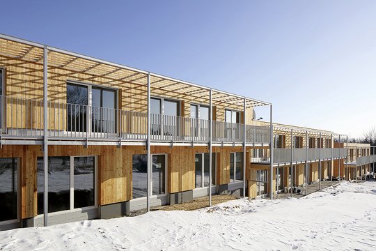 Wohnanlage mit Freiflächen