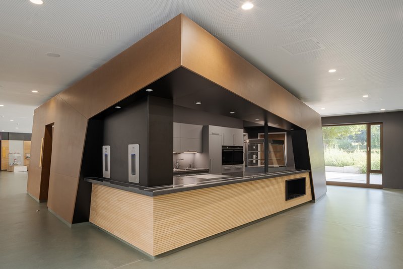 Objektname: Burghardt-Gymnasium, Neubau Selbstlernzentrum und Sanierung Schulgebaeude, 1. u. 2. Bauabschnitt; Objekttyp: Schulgebaeude; Standort: St.-Rochus-Strasse 5, D-74722 Buchen (Odenwald); Fertigstellung: 1. u. 2. BA: Herbst 2023; Bauherr u. Eigentu