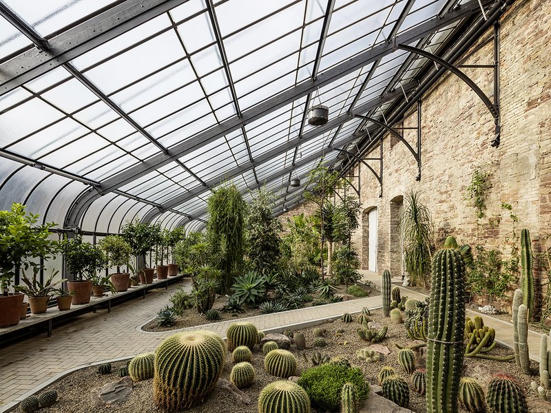 Gewaechshaeuser Botanischer Garten Karlsruhe