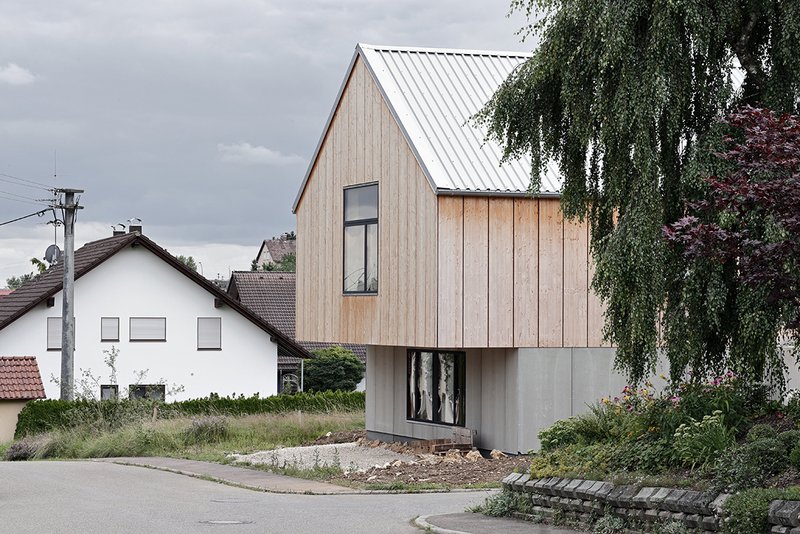 Privates Wohnhaus der Familie Burger in Böhmenkirch. Archichtekt: KTSchmid Architekten.