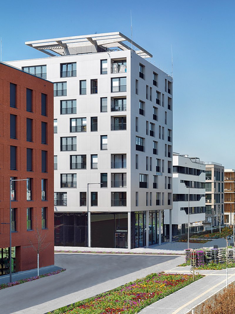 J1 Skaio, Heilbronn, Neckarbogen
höchstes Haus in Holzbauweise Deutschlands