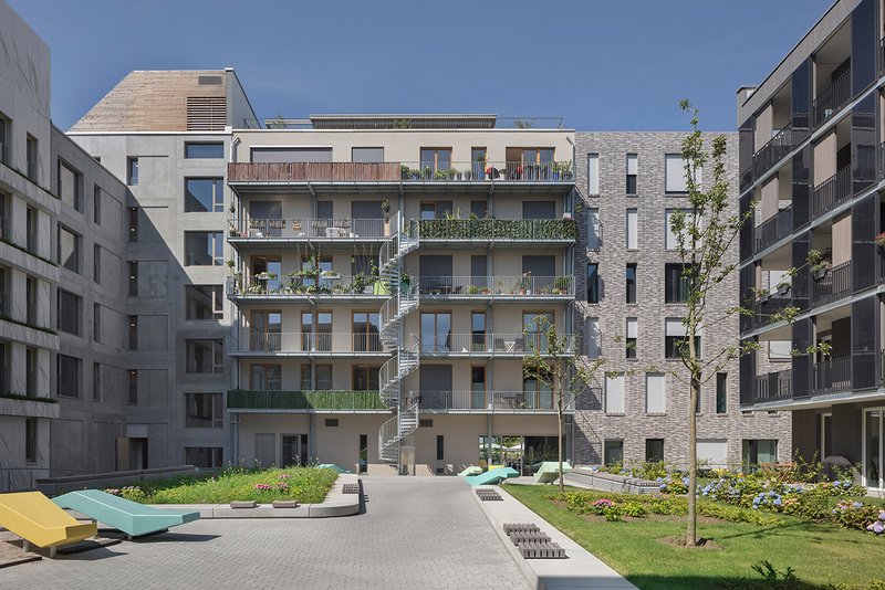 DEU, Berlin 06/2019, Motorlab Architekten, Wohnhaus Apollo 19, Heilbronn, Bildtechnik: Digital-KB