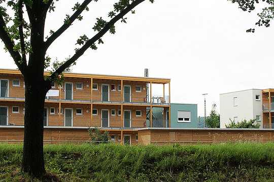 Zwei Mehrfamilienhäuser zum Anschlusswohnen für Geflüchtete