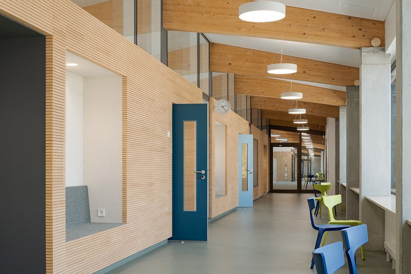 Objektname: Burghardt-Gymnasium, Neubau Selbstlernzentrum und Sanierung Schulgebaeude, 1. u. 2. Bauabschnitt; Objekttyp: Schulgebaeude; Standort: St.-Rochus-Strasse 5, D-74722 Buchen (Odenwald); Fertigstellung: 1. u. 2. BA: Herbst 2023; Bauherr u. Eigentu