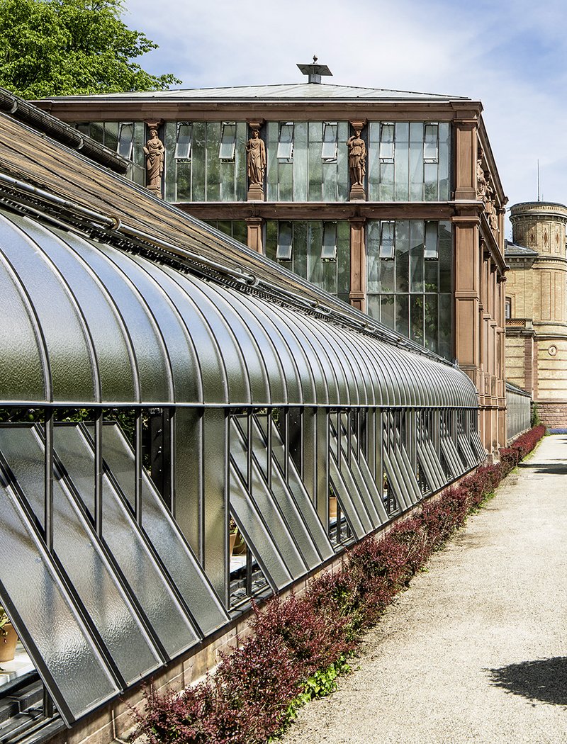 Sanierung Gewächshaus Botanischer Garten, Karlsruhe