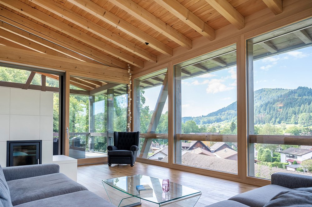 Prämiert beim Beispielhaften Bauen: Einfamilienhaus am Hang, Baden-Baden | Corinna Müller, Freie Architektin, Baden-Baden | Foto: Michael Frank