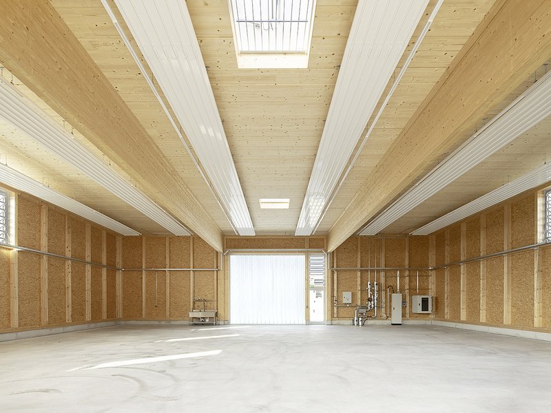 Halle VIII der Bundesanstalt f√ºr Wasserbau; Fertigstellung: 2017; Bauherr und Eigentuemer: Staatliches Hochbauamt Karlsruhe, Bundesbau Baden-W√ºrttemberg, D-76135 Karlsruhe, www.hba-karlsruhe.de; Architekt: Haug Schmidtler Architekten, D-76133 Karl