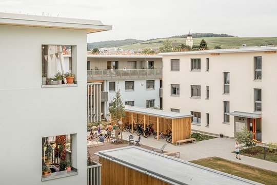 Zwischendörfer – Mehrfamilienhäuser in Holzbauweise