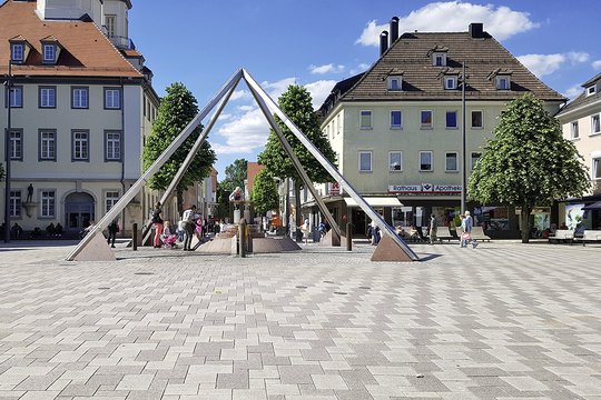 Neugestaltung Fußgängerzone und Marktplatz