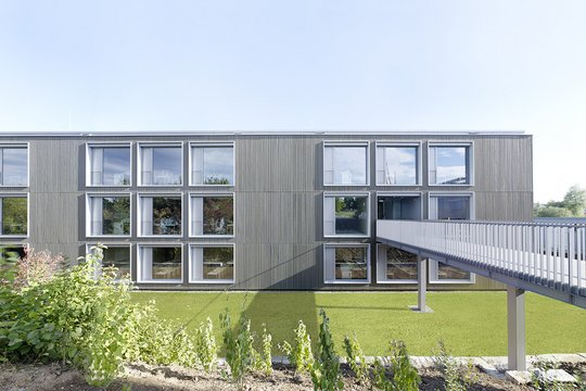 Hörsaal und Bürogebäude der Hochschule für Polizei Baden-Württemberg