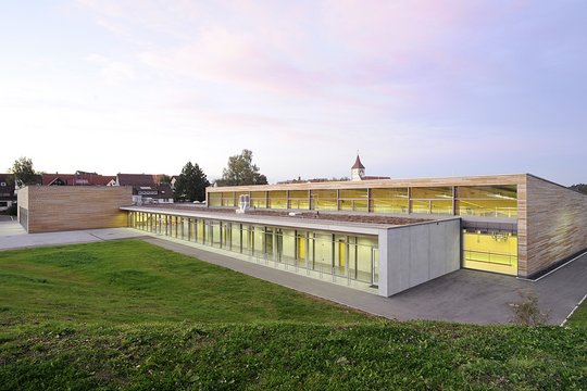 Festhalle und Sporthalle