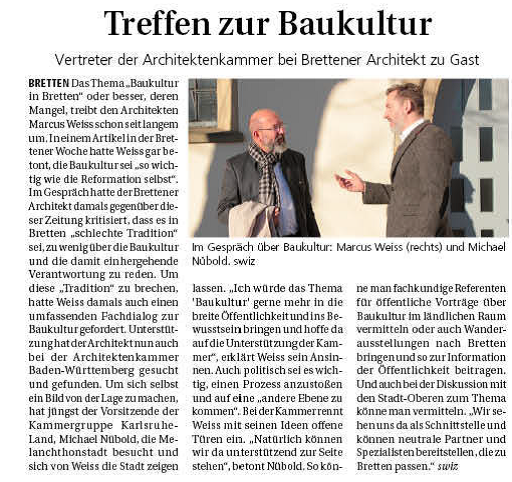 Veröffentlichung 21.02. Brettener Woche