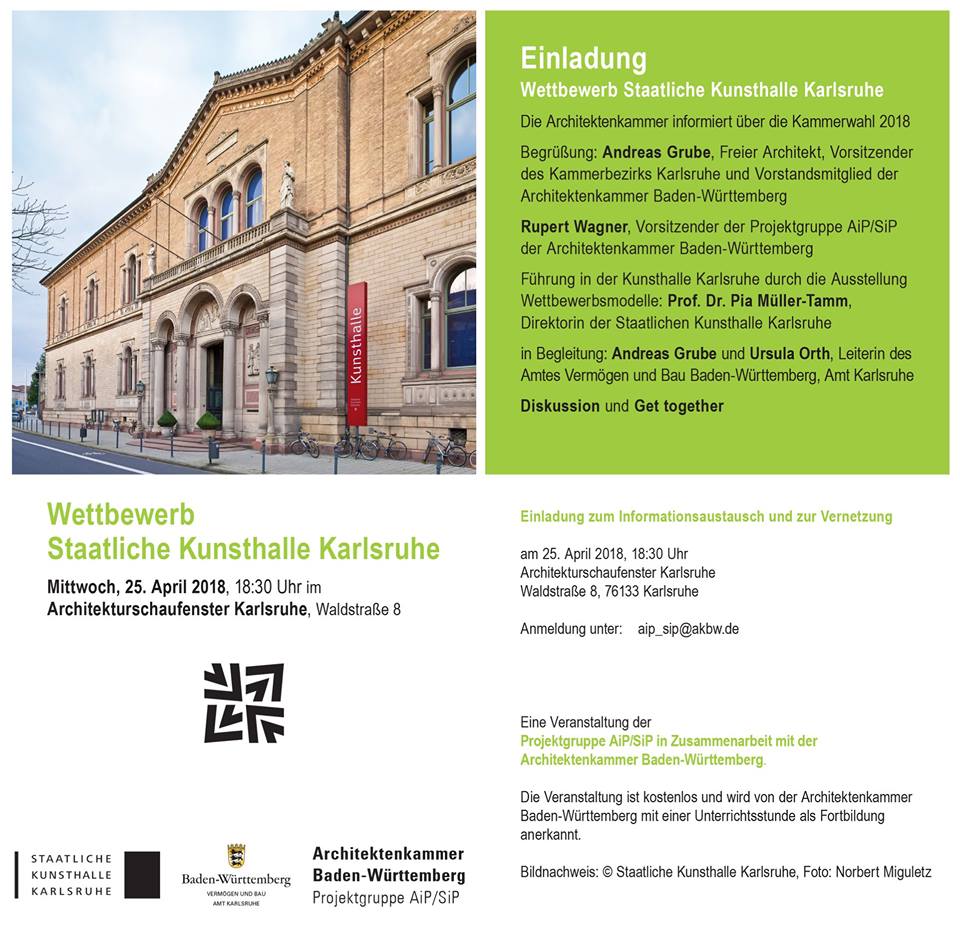 Wettbewerb Staatliche Kunsthalle 