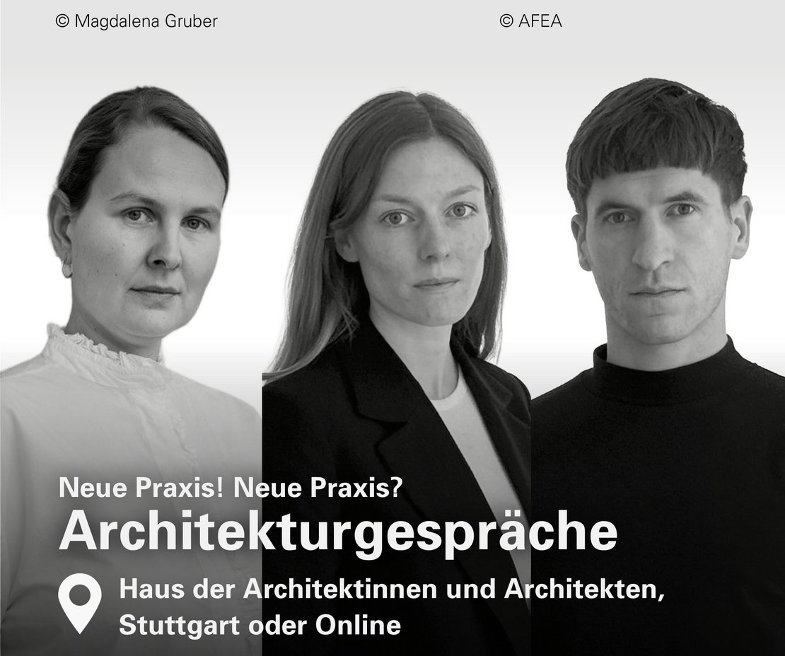 Architekturgespräche 2026: Neue Praxis! Neue Praxis? am Do, 21. Mai 