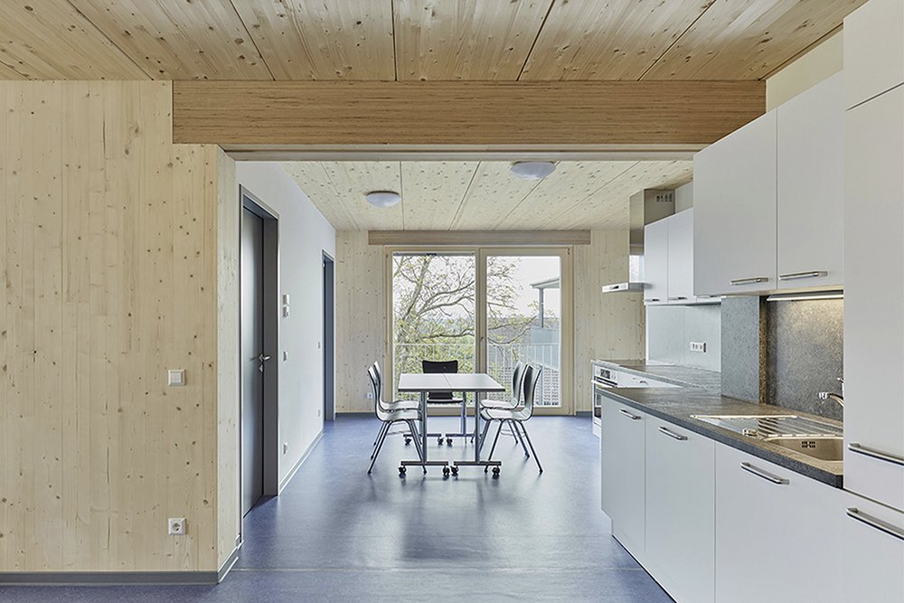 Prämiert beim Beispielhaften Bauen: CUBE 11, serielles und modulares Bauen in Holzbauweise, Ludwigsburg | Schlude Ströhle Richter Architekten BDA, Stuttgart | Foto: Fotografie Dietmar Strauß