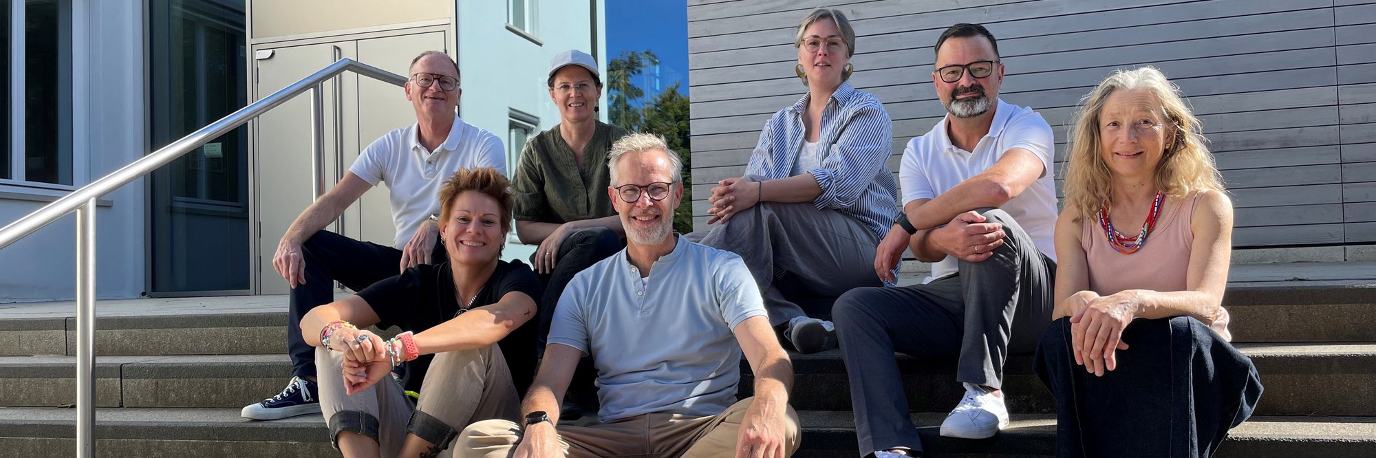 v.l.: Joachim Kölz, Claudia Pelz, Dr. Catharina Raible, Jens Rannow, Yordanka Ivanova Rotta, Axel Mayer und Maria Kollmann | Foto: AKBW