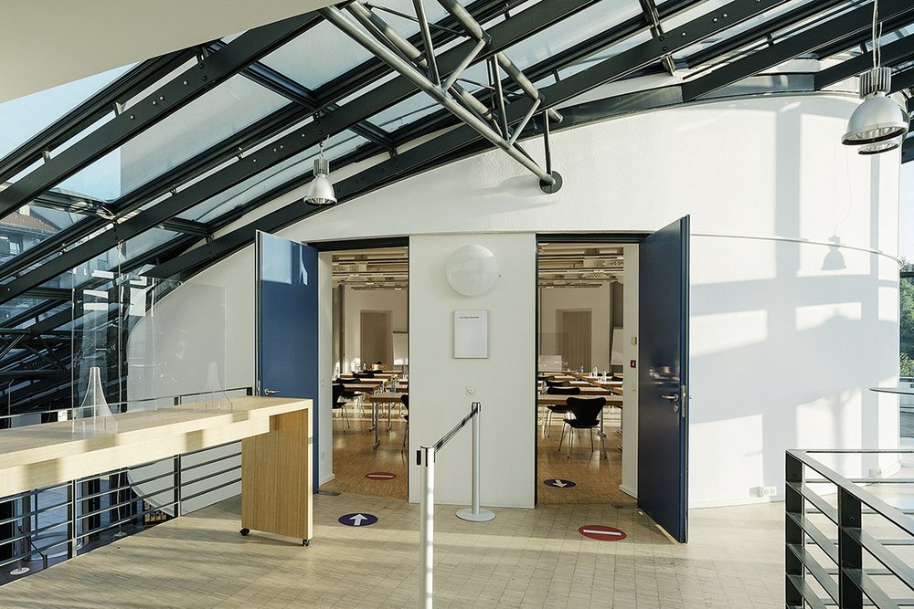 Offene Türen im Haus der Architektinnen und Architekten (Saal Behnisch) | Foto: Josh von Staudach