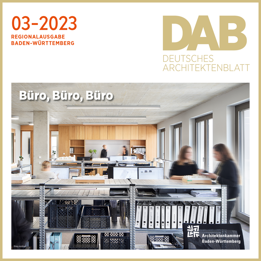 Deutsches Architektenblatt<br>im März 2023