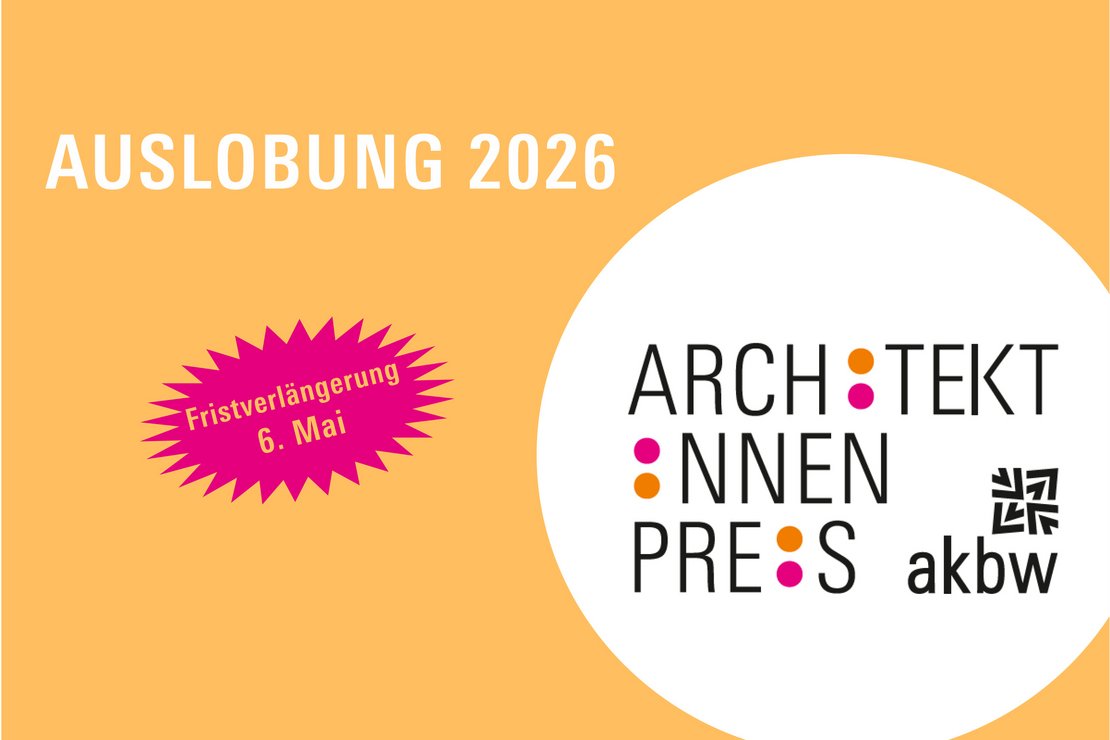 Architektinnenpreis Baden-Württemberg 2026