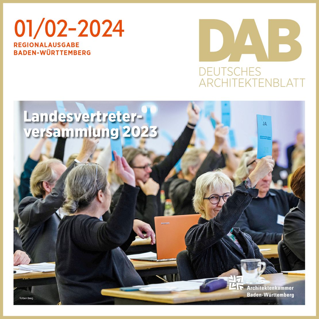 Deutsches Architektenblatt im Januar/Februar 2024