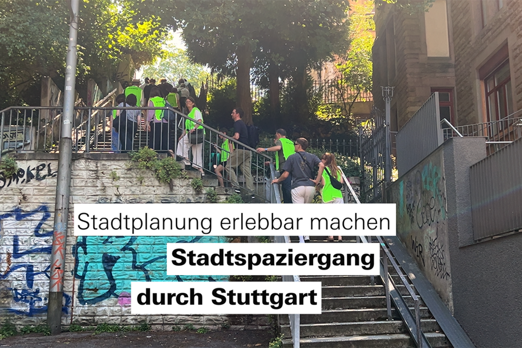 Stadtspaziergang - Stadtplanung erlebbar machen
