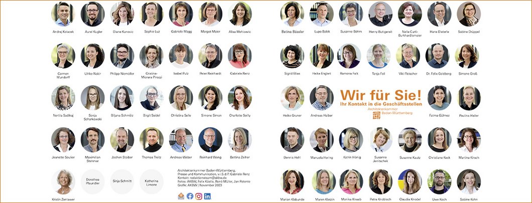 Wir für Sie!