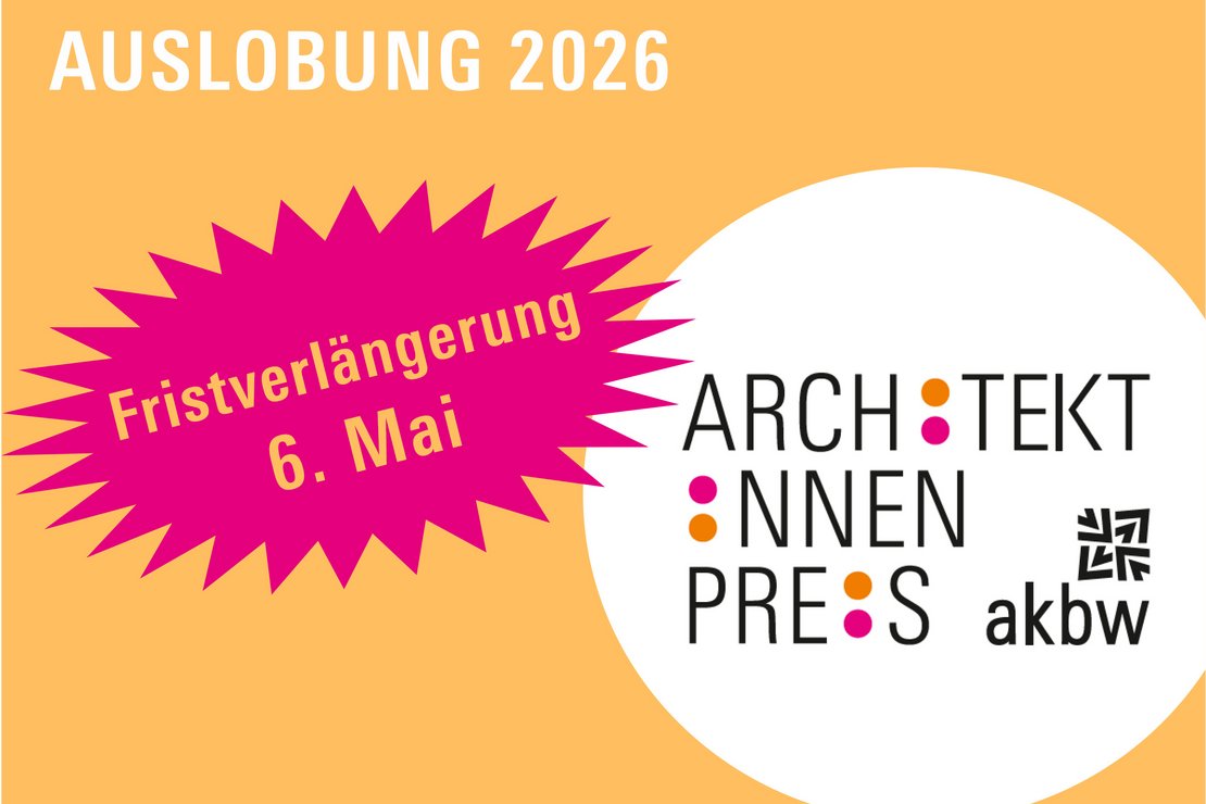 Architektinnenpreis Baden-Württemberg 2026