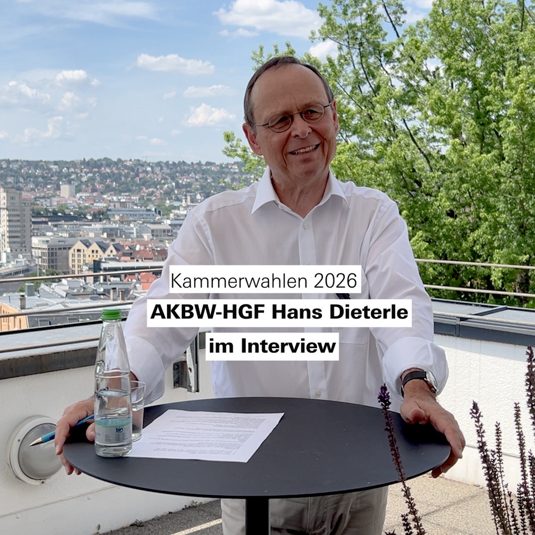 Kammerwahlen 2026 gestartet: Hans Dieterle im Interview