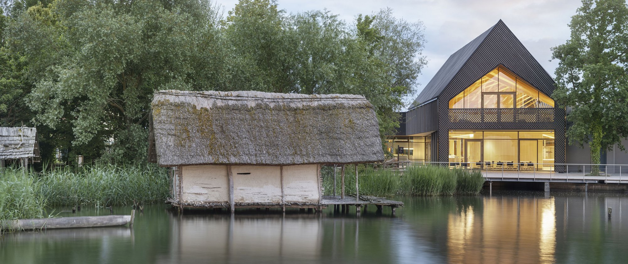 Pfahlbaumuseum Unteruhldingen I a+r Architekten GmbH, Stuttgart I Foto: Werner Huthmacher