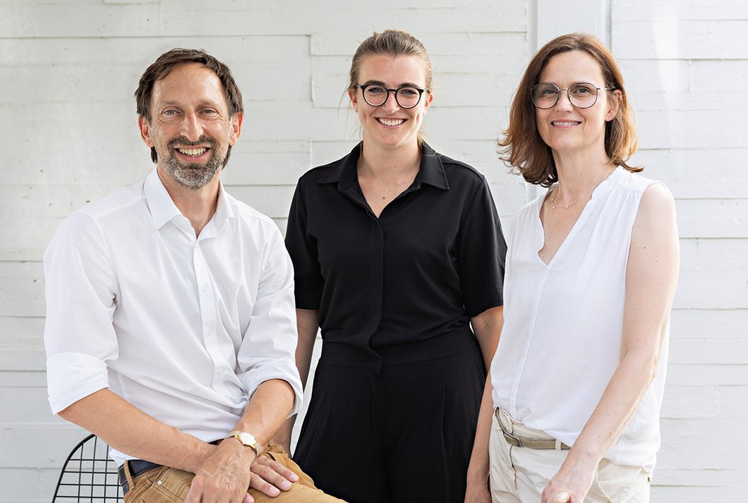 Julian Wolf, Nanni Abraham und Christiane Geiger © Katrin Haas, Studio Kami