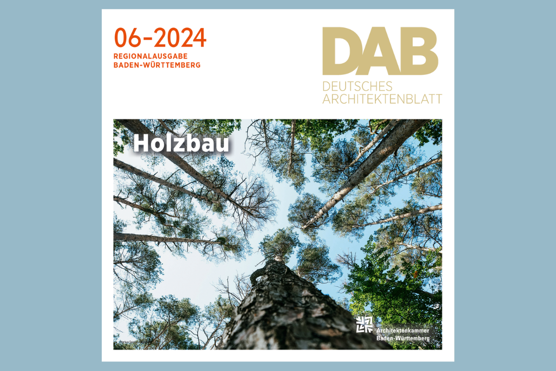 Deutsches Architektenblatt im Juni 2024