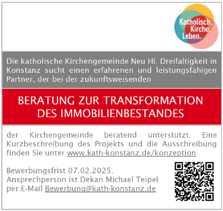 Ausschreibung Gebäudekonzeption